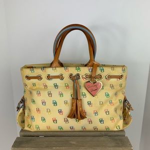 Dooney & Bourke Multicolor Monogram Leather Bag